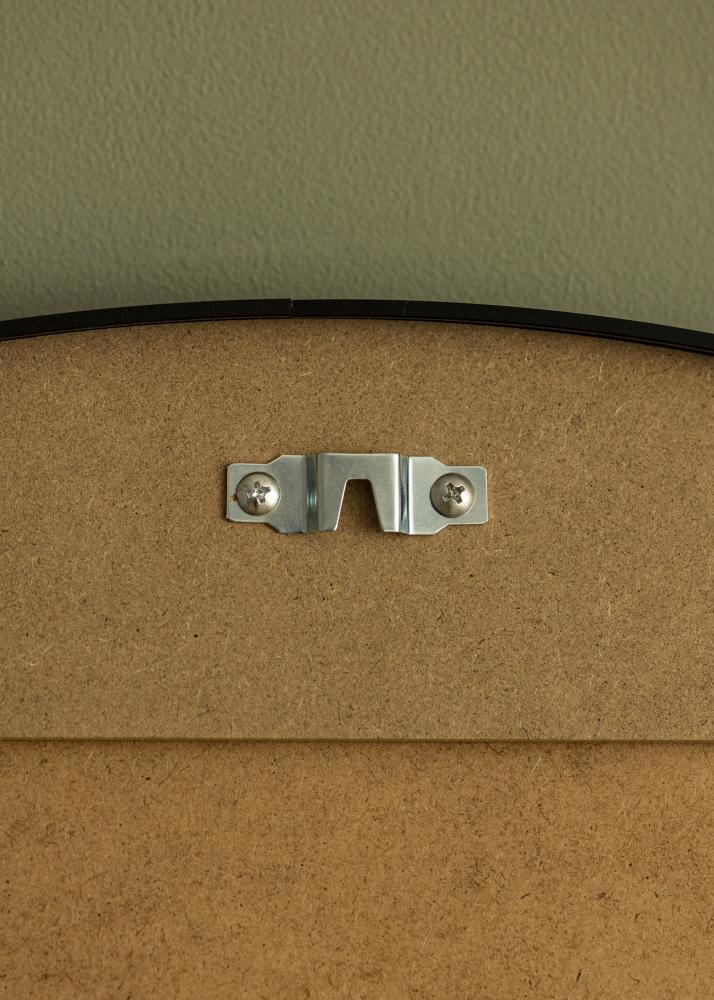 Ogledalo Modern Črna 80 cm Ø