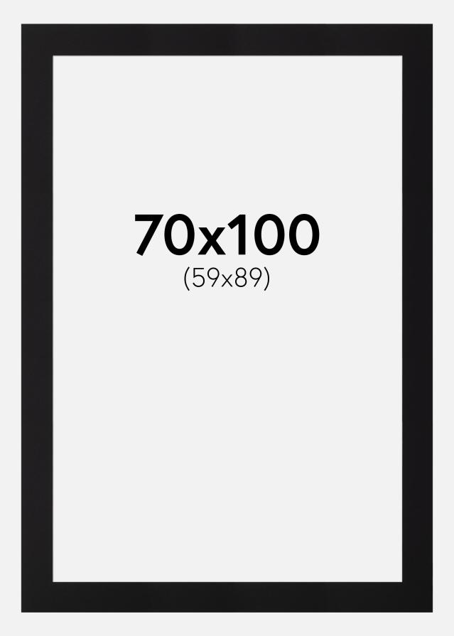 Paspartŭ Canson Črna Bel notranji rob 70x100 cm (59x89)