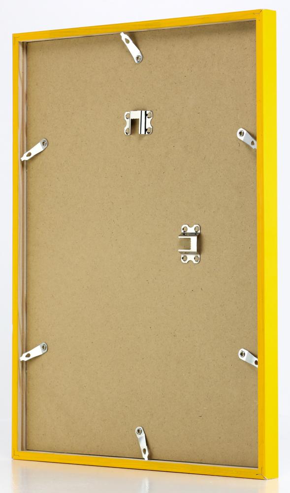 Okvir E-Line Rumena 70x100 cm - Paspartŭ Bela 24x36 inches