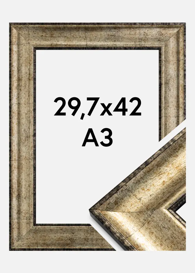 Okvir Saltsjöbaden Akrilno steklo Antično zlato 29,7x42 cm (A3)