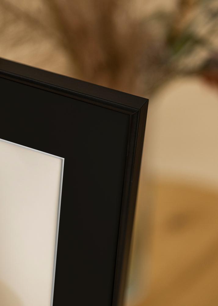 Okvir Visby Črna 30x40 cm - Paspartŭ Črna 21x30 cm