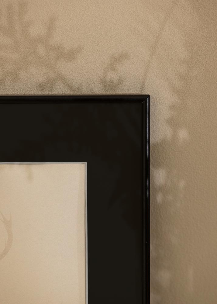 Okvir Visby Črna 30x40 cm - Paspartŭ Črna 21x30 cm