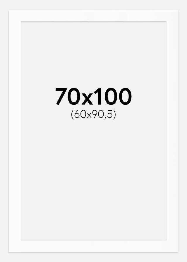 Paspartŭ Bela Standarden Bel notranji rob 70x100 cm (60x90,5)