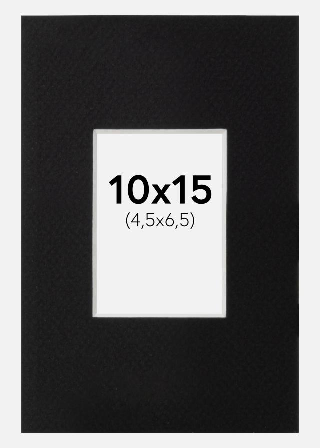 Paspartŭ Canson Črna Bel notranji rob 10x15 cm (4,5x6,5)