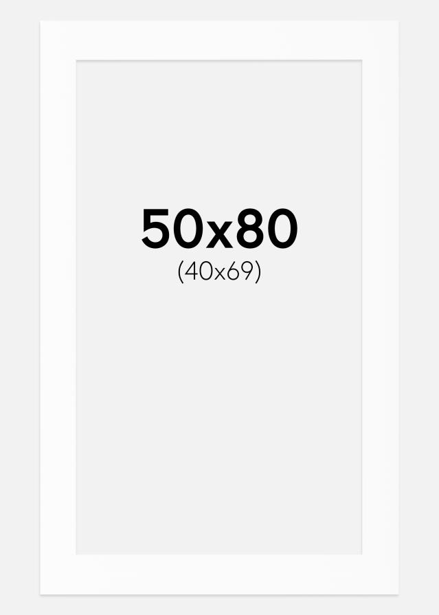 Paspartŭ Canson Bela Bel notranji rob 50x80 cm (40x69)