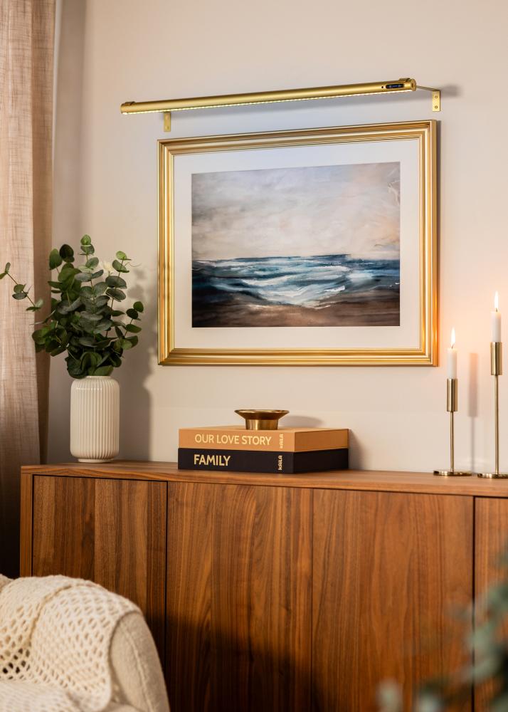 KAILA Brilliance baterijsko napajanje za osvetlitev slik 80 cm - Zlata