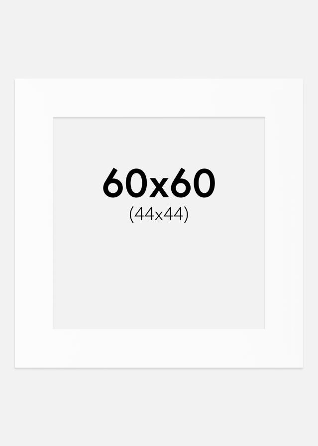 Paspartŭ Bela Standarden Bel notranji rob 60x60 cm (44x44)