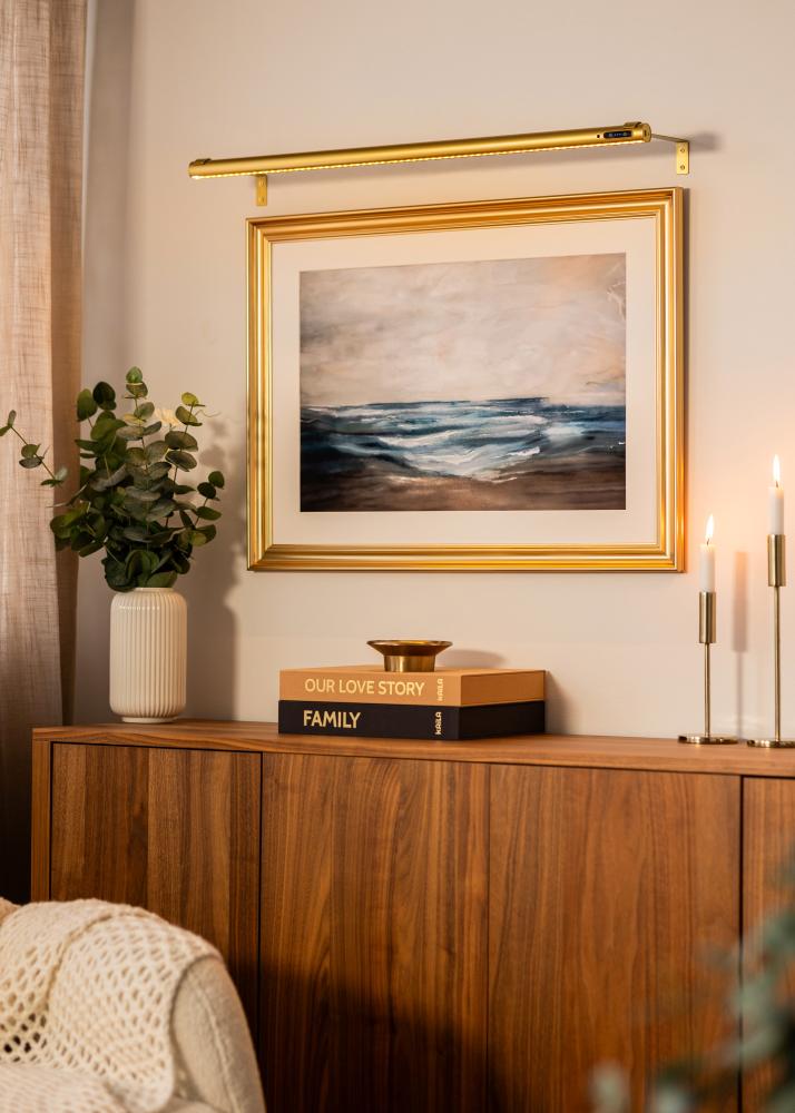 KAILA Brilliance baterijsko napajanje za osvetlitev slik 80 cm - Zlata