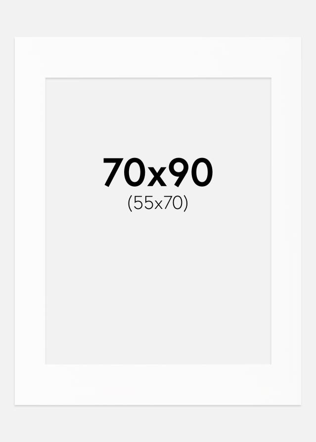 Paspartŭ Bela Standarden Bel notranji rob 70x90 cm (55x70)