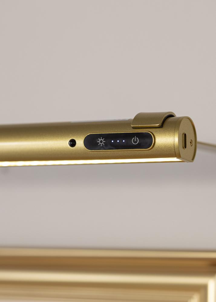 KAILA Brilliance baterijsko napajanje za osvetlitev slik 80 cm - Zlata