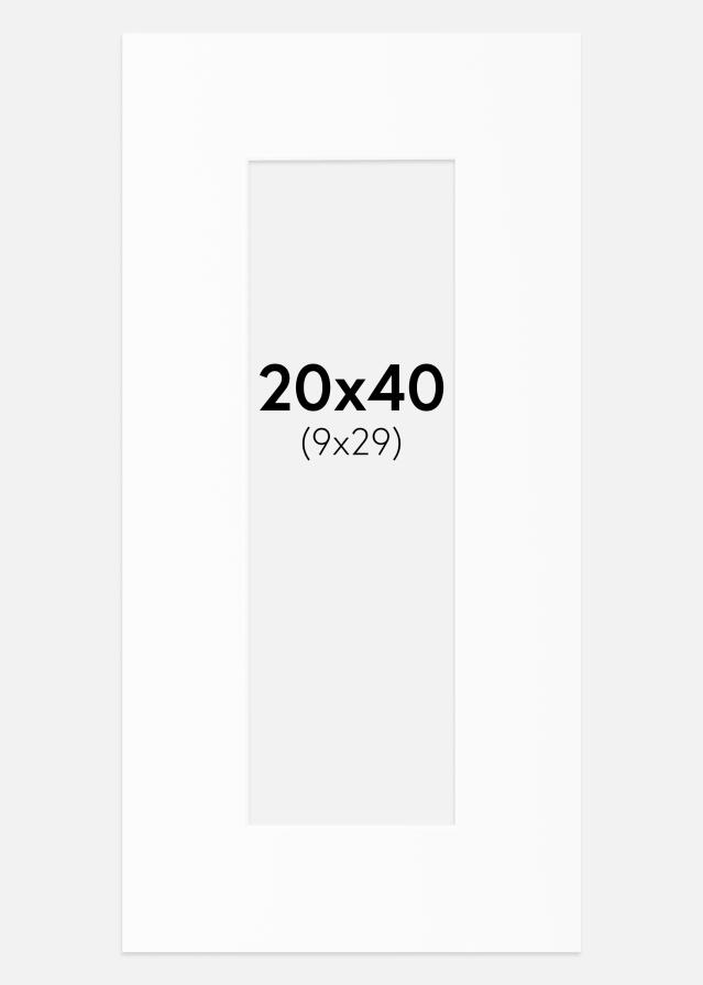 Paspartŭ Canson Bela Bel notranji rob 20x40 cm (9x29)