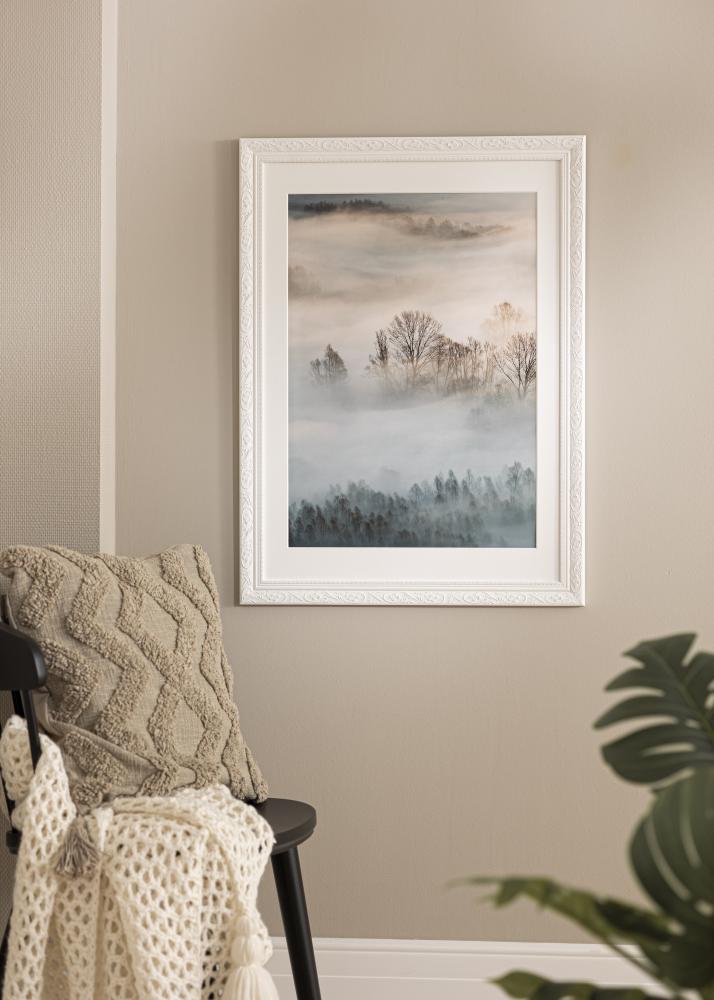 Okvir Barok Bela 30x40 cm