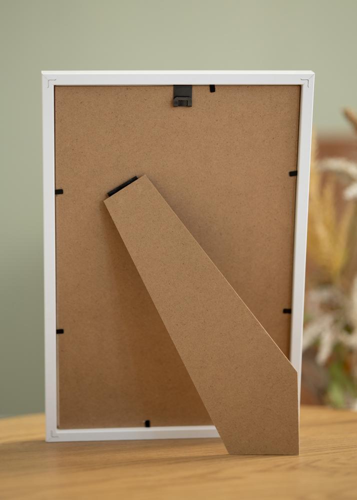 Okvir Modern Akrilno steklo Bela 20x30 cm