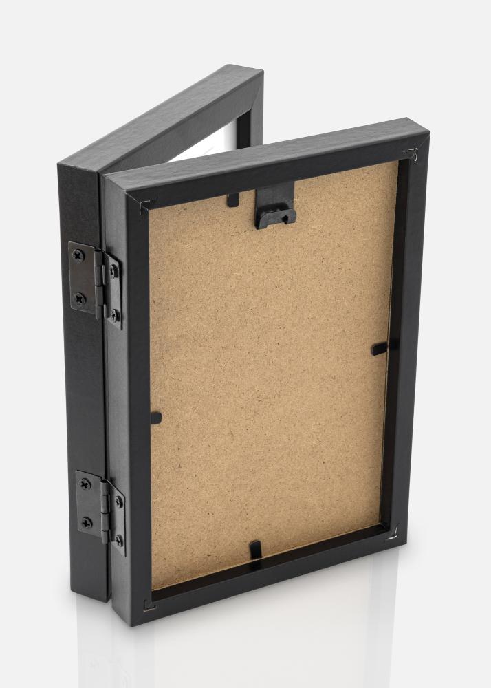 Prepogljiv okvir Črna 10x15 cm