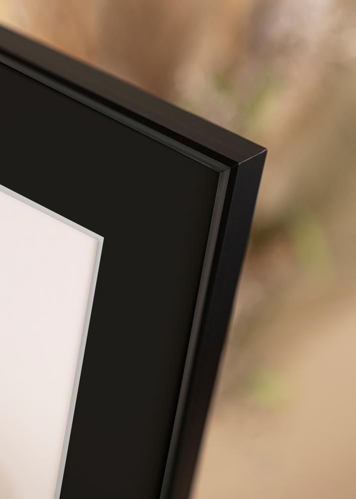 Okvir Desire Črna 40x50 cm - Paspartŭ Črna 27x35 cm