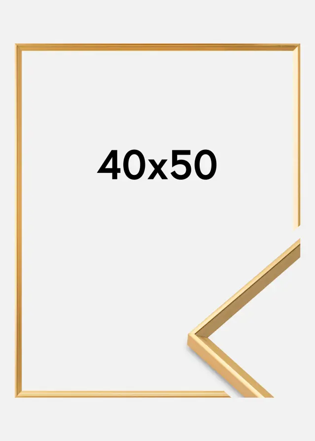 Okvir Desire Akrilno steklo Zlata 40x50 cm