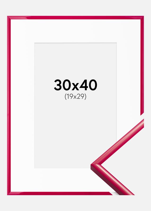 Okvir New Lifestyle Rose 30x40 cm - Paspartŭ Bela 20x30 cm