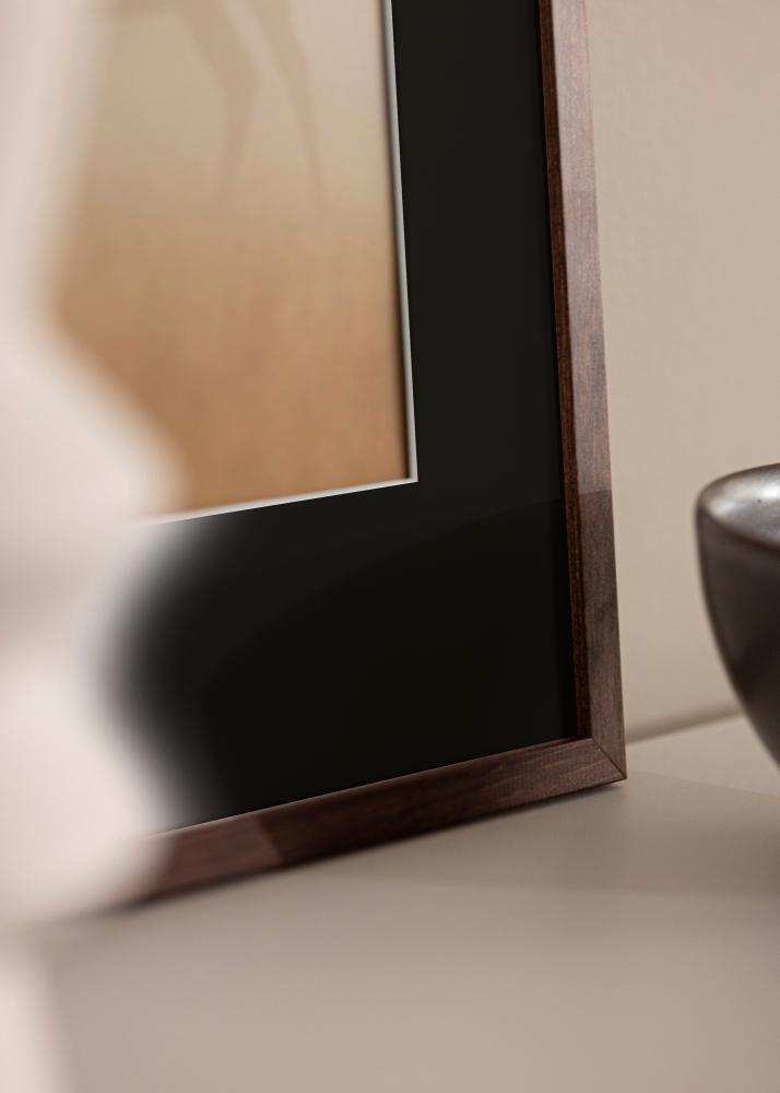 Okvir Galant Oreh 30x40 cm - Paspartŭ Črna 18x27 cm