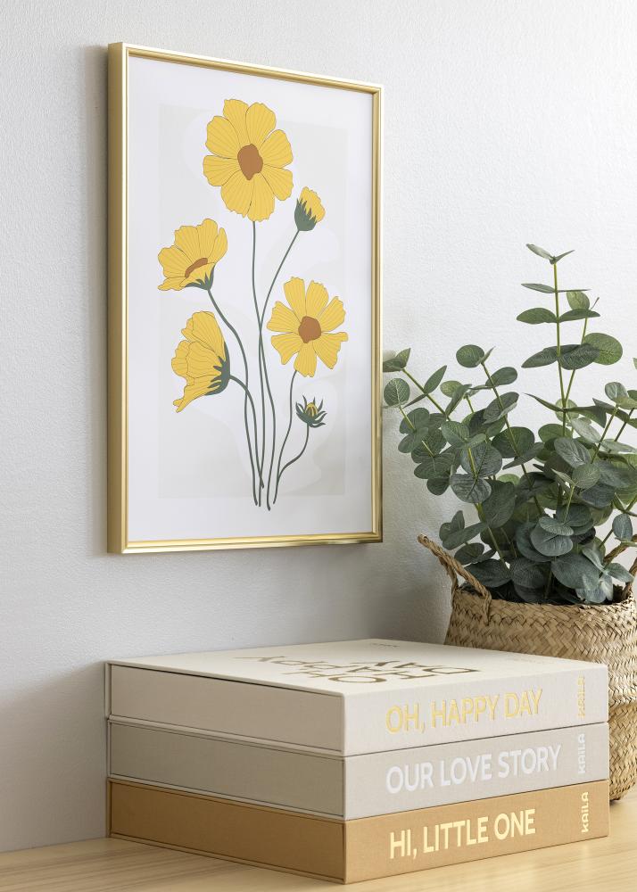 Okvir Hipster Akrilno steklo Zlata 70x100 cm