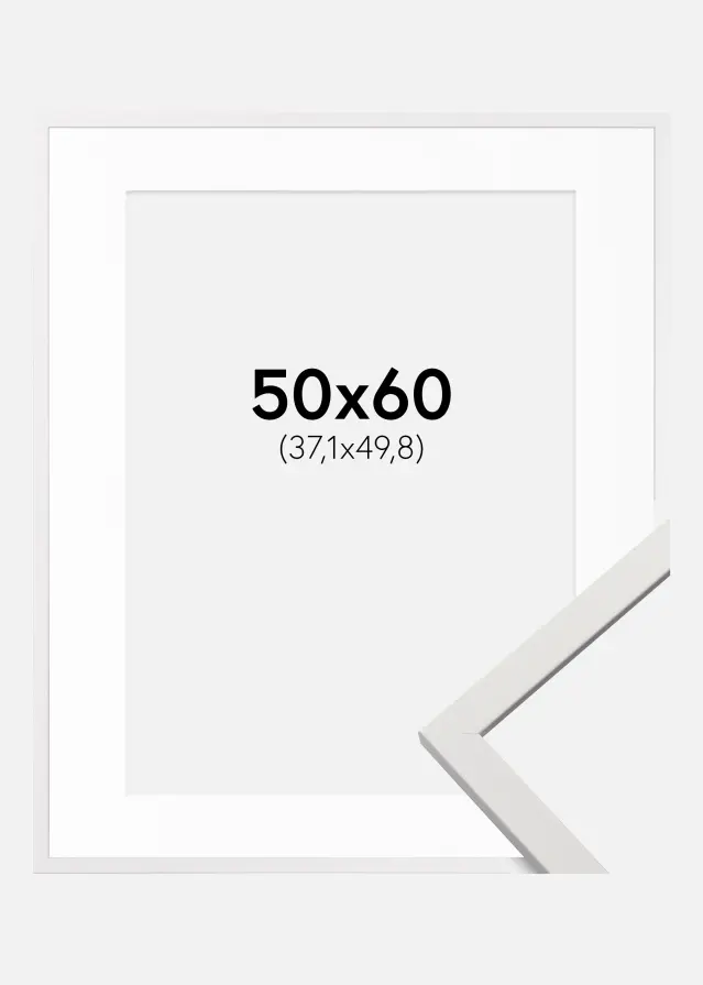 Okvir Edsbyn Bela 50x60 cm - Paspartŭ Bela 15x20 inches