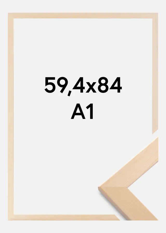 Okvir Trendline Akrilno steklo Nature 59,4x84,1 cm (A1)