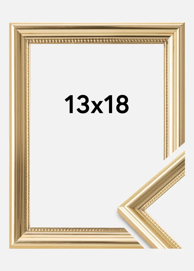 Okvir Gala Akrilno steklo Zlata 13x18 cm