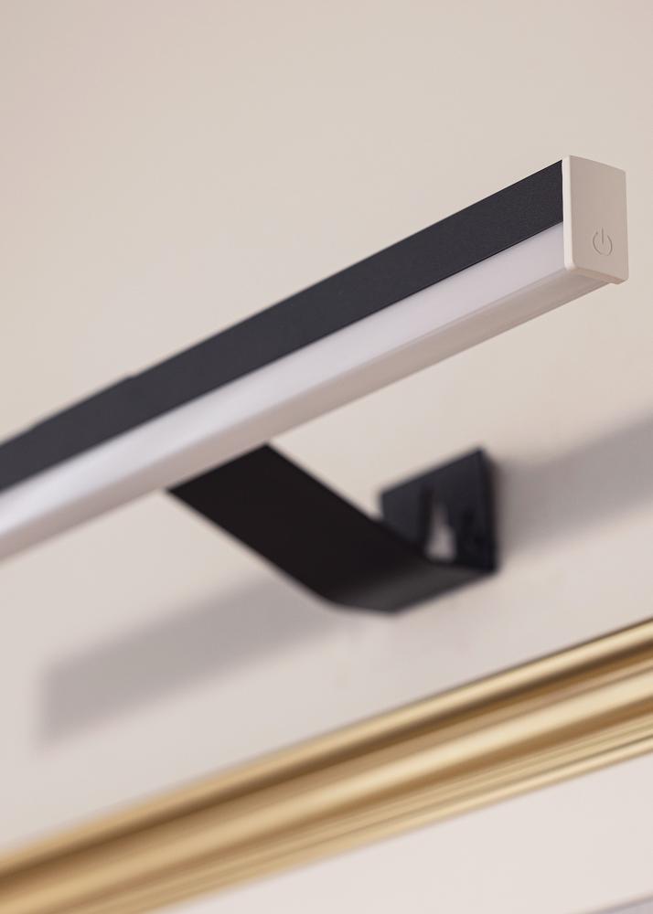 KAILA Radiate Baterijska slika razsvetljava 55 cm - Črna