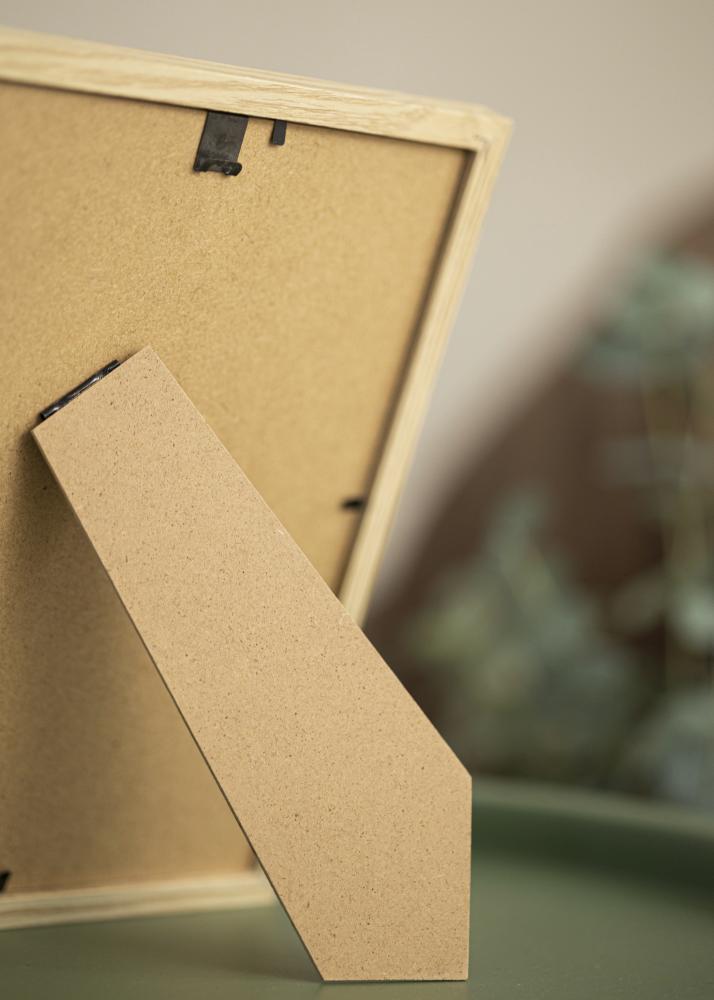 Okvir Trendy Hrast 20x30 cm - Paspartŭ Črna 10x20 cm