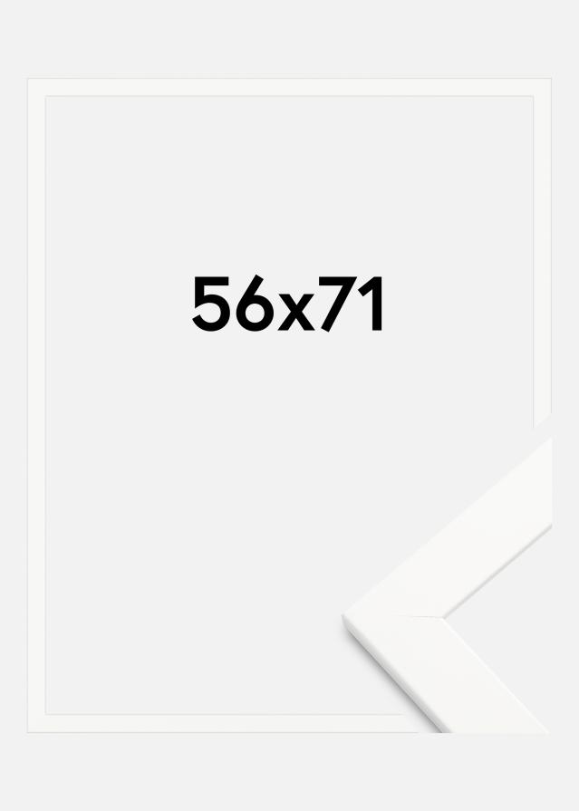 Okvir Trendline Akrilno steklo Bela 56x71 cm