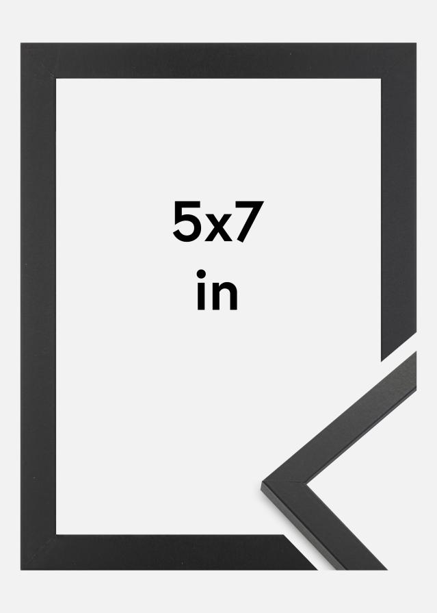 Okvir Trendy Akrilno steklo Črna 5x7 inches (12,7x17,8 cm)