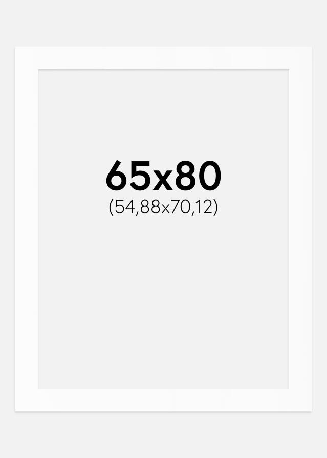 Paspartŭ Canson Bela Bel notranji rob 65x80 cm (54,88x70,12)