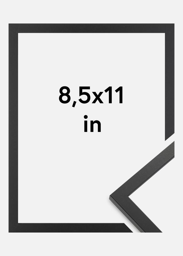 Okvir Trendy Akrilno steklo Črna 8,5x11 inches (21,59x27,94 cm)