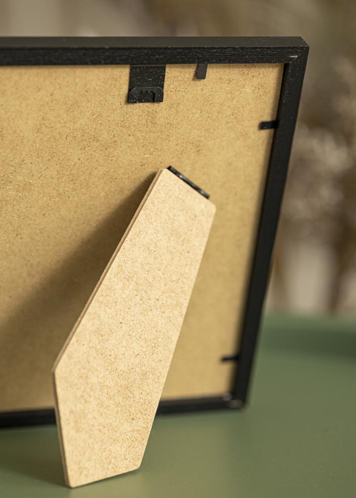 Okvir Kaspar Črna 15x20 cm - Paspartŭ Bela 11x15 cm