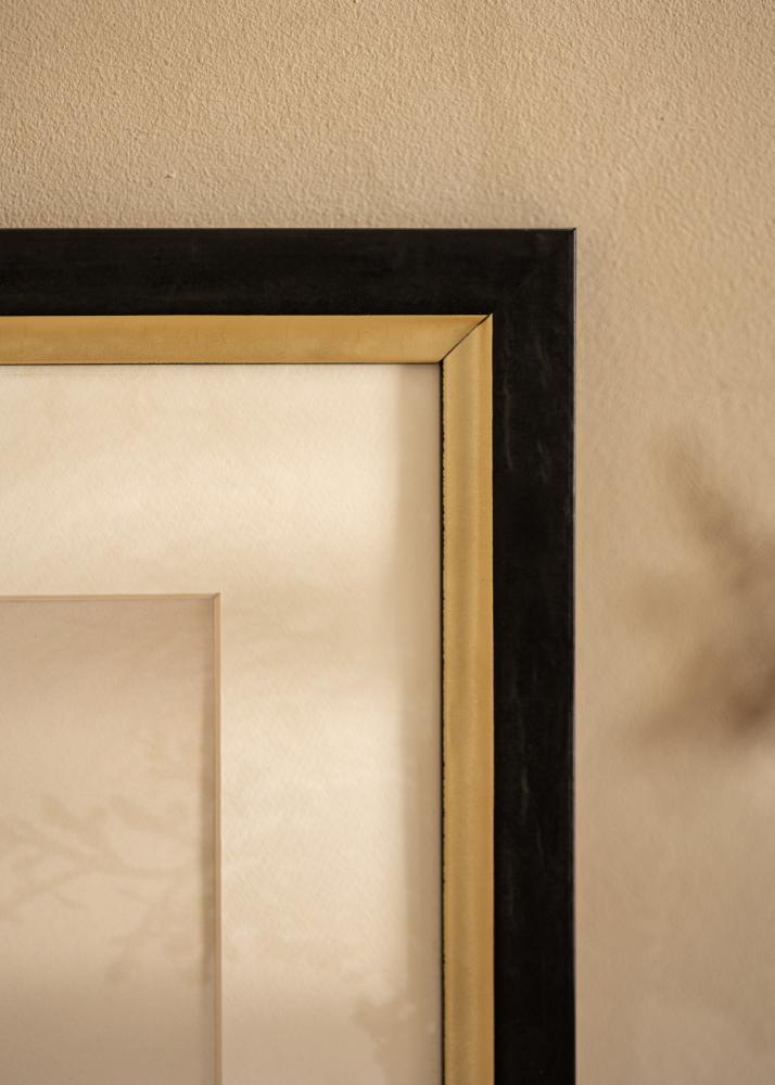 Okvir Leonie Črna - Poljubna velikost