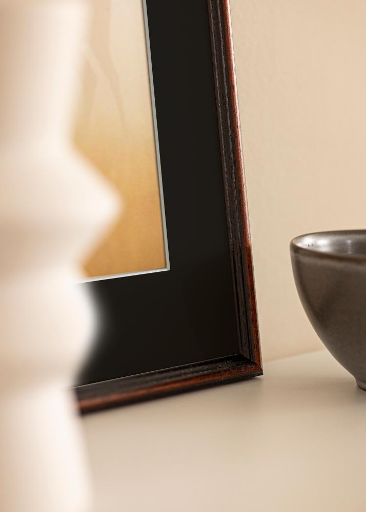 Okvir Horndal Oreh 24x30 cm - Paspartŭ Črna 18x24 cm