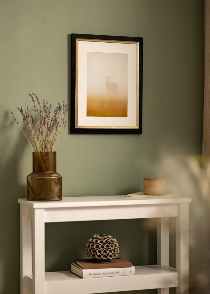 Okvir Leonie Črna - Poljubna velikost