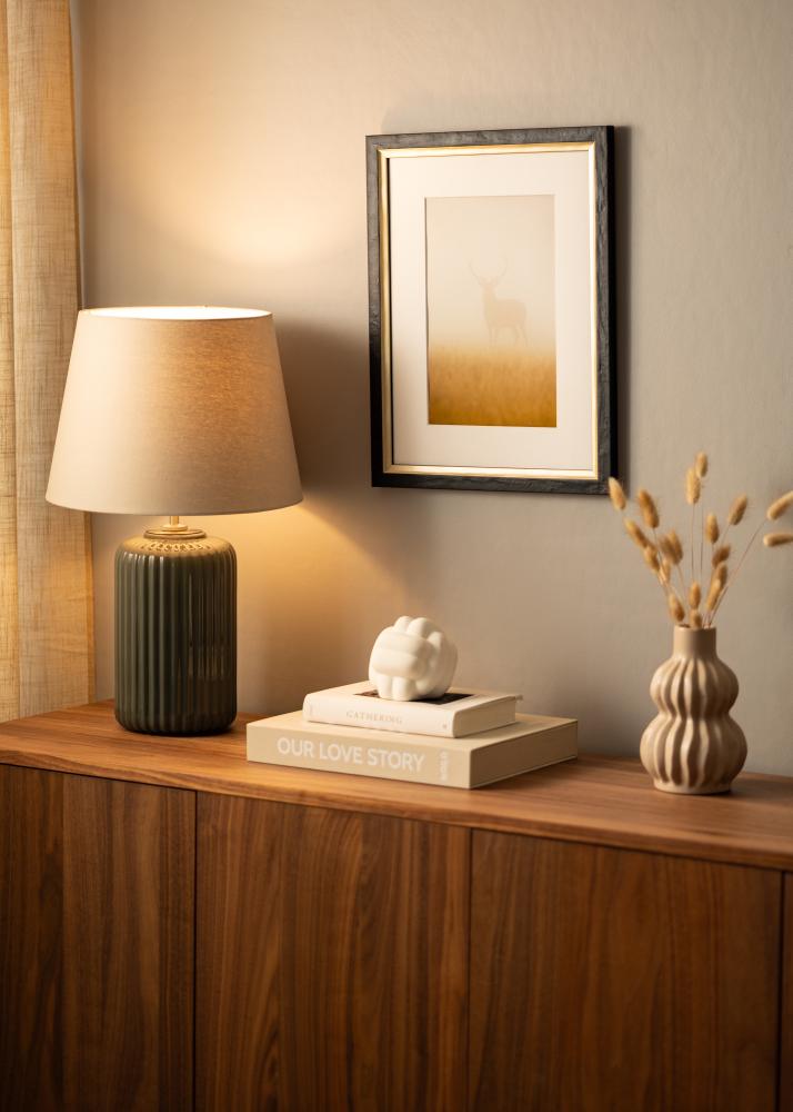 Okvir Leonie Črna - Poljubna velikost