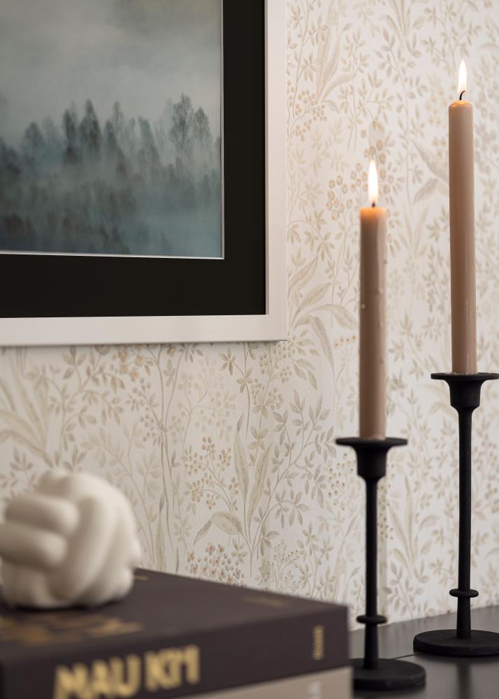 Okvir Trendline Bela 35x45 cm - Paspartŭ Črna 24x34 cm