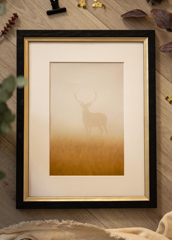 Okvir Leonie Črna - Poljubna velikost