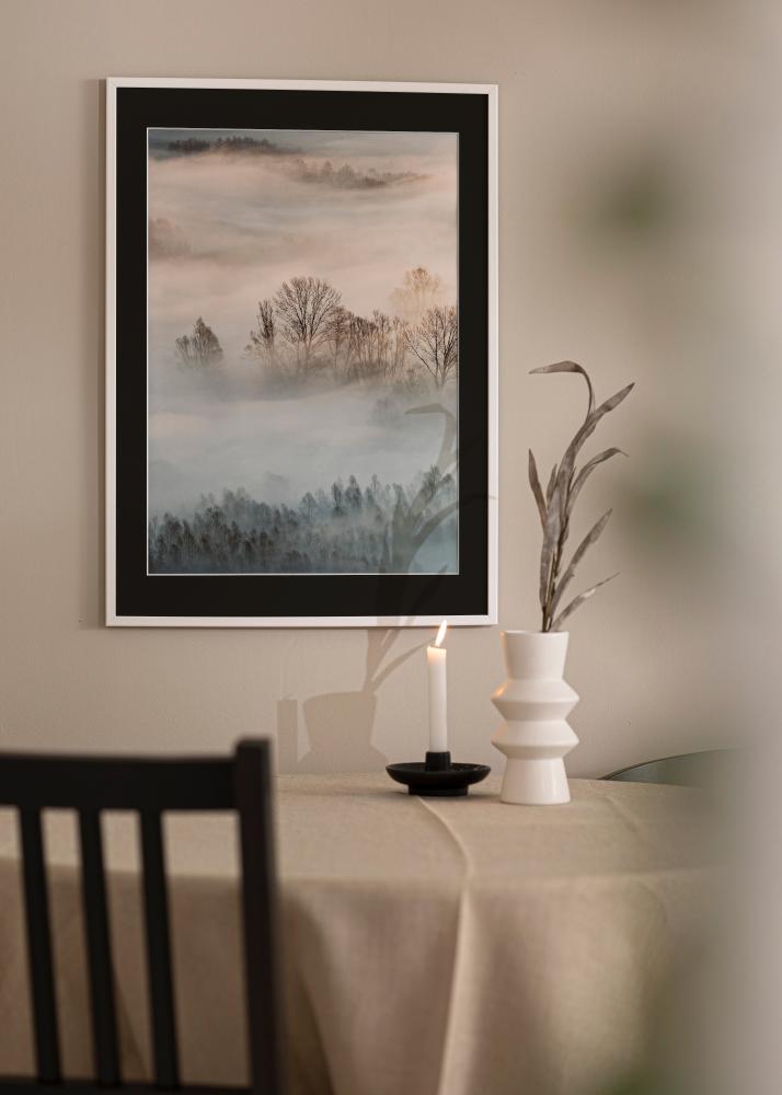 Okvir Kaspar Bela 40x60 cm - Paspartŭ Črna 30x50 cm