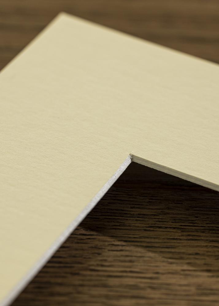 Paspartŭ Antique White Bel notranji rob 50x60 cm (39x49)