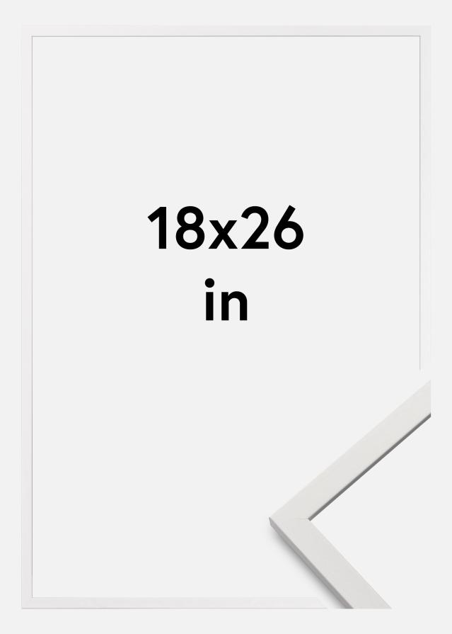 Okvir Edsbyn Akrilno steklo Bela 18x26 inches (45,72x66,04 cm)