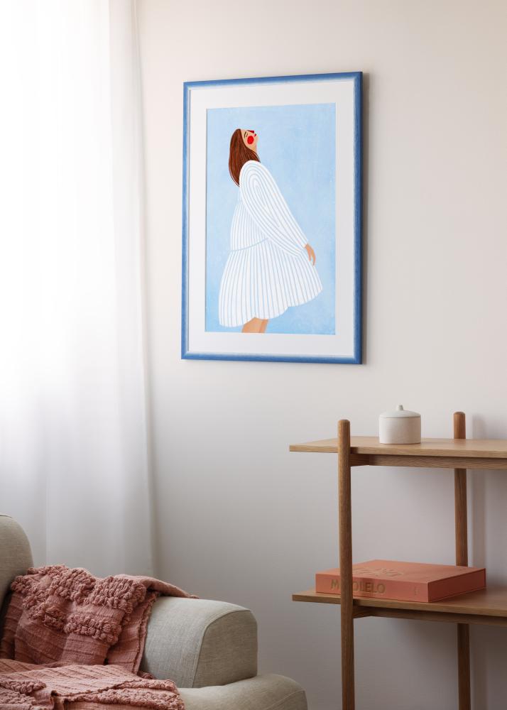 Okvir Cornwall Akrilno steklo Modra 42x59,4 cm (A2)