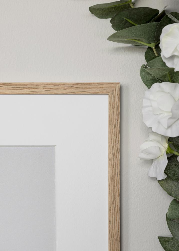 Okvir ozek hrast akrilno steklo 32x32 cm