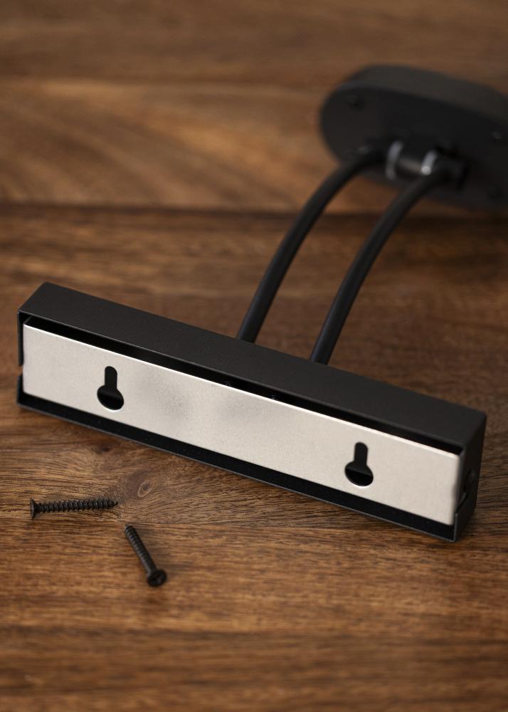 KAILA Luster Baterijsko napajanje stenske svetilke za slike 32 cm - Črna