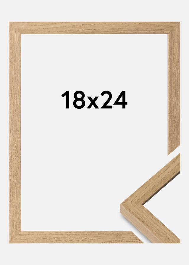 Okvir Ares Akrilno steklo Natural Oak 18x24 cm