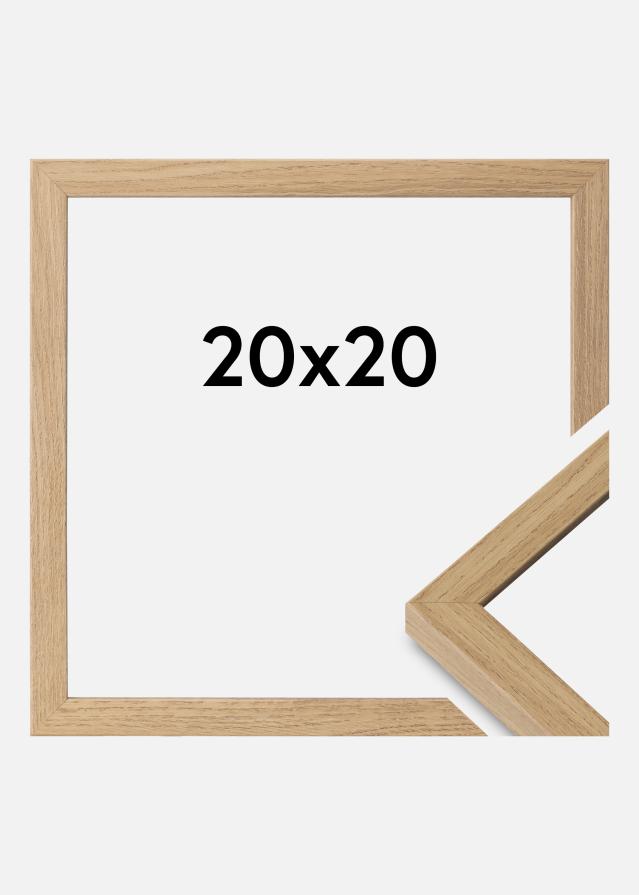 Okvir Ares Akrilno steklo Natural Oak 20x20 cm
