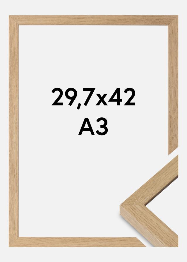 Okvir Hermes Akrilno steklo Natural Oak 29,7x42 cm (A3)