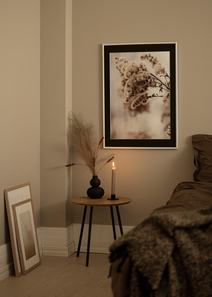 Okvir Victoria Bela 13x18 cm - Paspartŭ Črna 3,5x5 inches