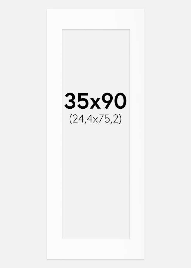 Paspartȗ Beli Standard (Belo Jedro) 35x90 cm (24,4x75,2)